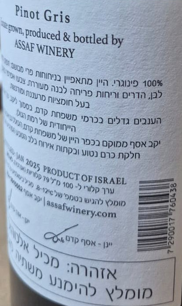 יין פינוגרי 2024 750