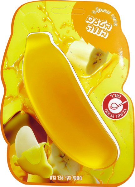 גומי מתקלף בננה 136 גרם