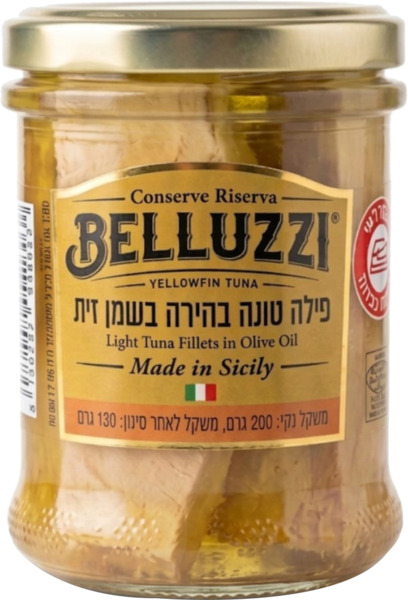 פילה טונה בהירה בשמן