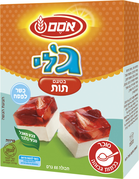 ג'לי בזק תות שדה צבעים טבעיים כלפ 88גר