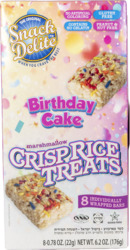 Crisp Rice Treats Birthday Cake
