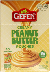 Creamy Peanut Butter Pouches 10 ct