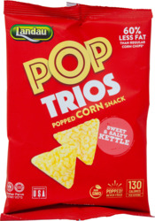 Pop Trios Corn Snack w/ Sweet & Salty Kettle Flavor