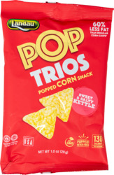 Pop Trios Corn Snack w/ Sweet & Salty Kettle Flavor