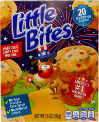 Little Bites Party Cake Muffins 20 pack