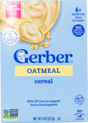 Oatmeal Single Grain Baby Cereal