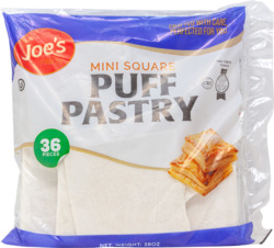 Mini Square Puff Pastry 36 pcs