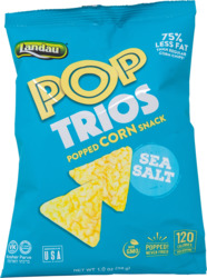 Pop Trios Corn Snack w/ Sea Salt Flavor