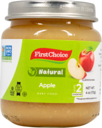 Level 2 Apple Flavored Baby Food