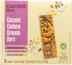 Coconut & Cashew Flavor Granola Bars