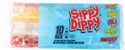 Sugar Free Ice Pop w/ Various Fruit Flavor 10 pack