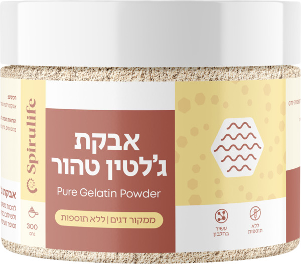 אבקת גלטין טהור ספיר