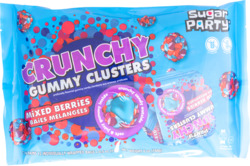 Mixed Berry Flavored Crunchy Gummy Clusters