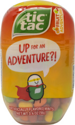Tic Tac Bottle Fruit Advntr