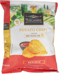 Ketchup Flavor Potato Chips w/ 100% Olive Oil