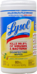 Disinfecting Wipes Lemon & Lime Blossom