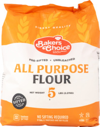 Pre Sifted & Unbleached All Purpose Flour
