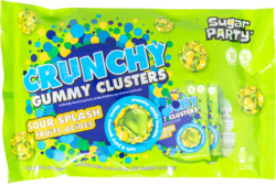 Sour Splash Crunchy Gummy Clusters