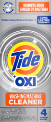 Oxi Washing Machine Cleaner w/ Residues & Remove Odor Causing Bacteria