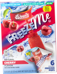 Freeze Me Cherry Flavor Pop 6 ct
