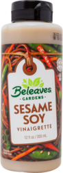 Beleaves Drsng Sesame Soy
