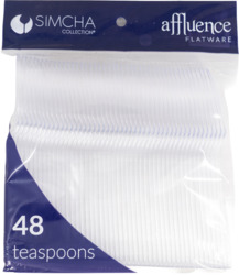 Clear Tea Spoons 48 ct