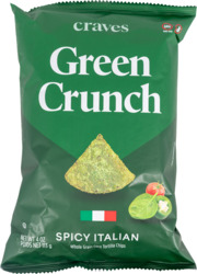 Green Crunch Spicy Italian Tortilla Chips