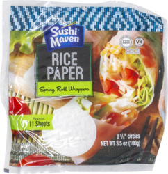 "8.6"""" Circles Rice Paper"