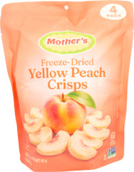 Freeze-Dried Yellow Peach Crisps