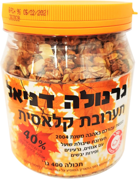 גרנולה דניאל 425גר ת