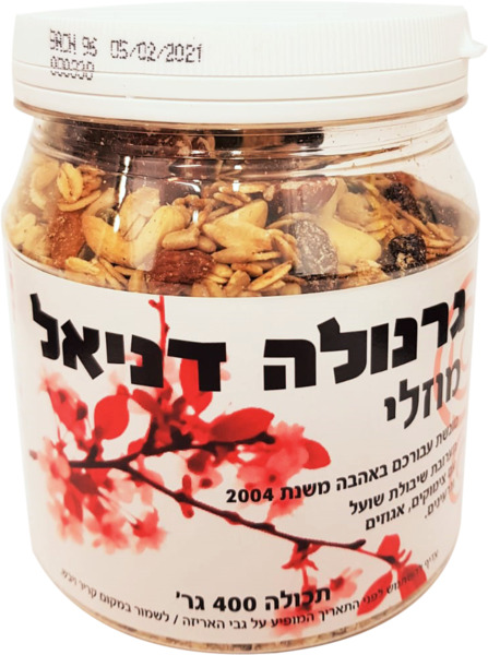 גרנולה דניאל 415גר מ