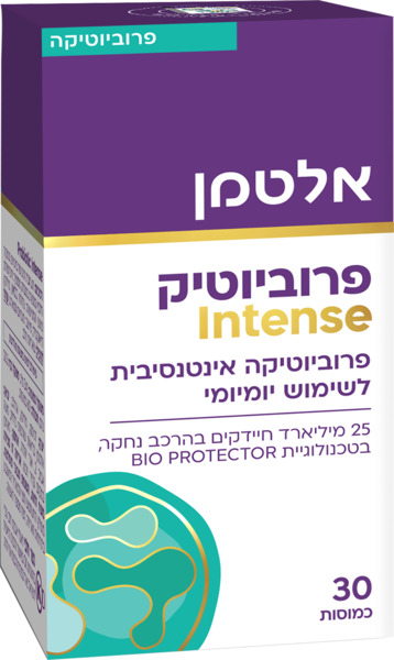 אלטמן פרוביוטיק אינטנס 30 כמוסות