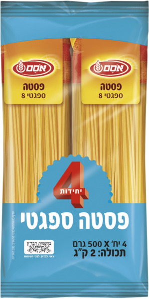 פסטה ספגטי 4 יחידות