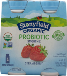 Smoothie Strawberry Low-Fat Yogurt