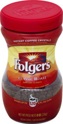 Folgers Classic Roast Instant Coffee