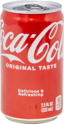 Coca-Cola Original Taste Soda Can 6 pk
