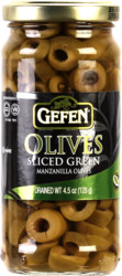 Olives Sliced Green Manzanilla Olives