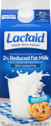 Lactaid Milk Red Fat 1/2 Gal