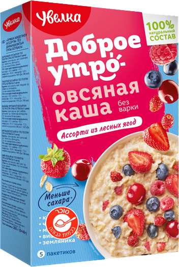 דייסת ש.שועל עם תערובת פירות יער 5*40גר