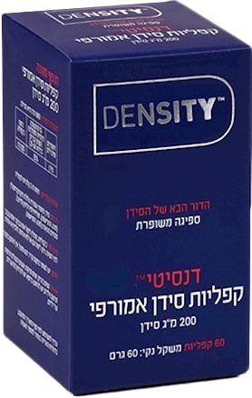 דנסיטי- קפליות סידן אמורפי 200 מ"ג סידן