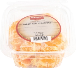 Fresh Peeled Oranges