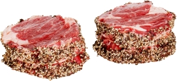 Meat:Pepper Crusted Club Stk